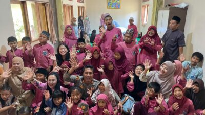 Kapolres Lombok Utara Bersama Ketua Bhayangkari Laksanakan Silaturahmi di SLBN 1 KLU