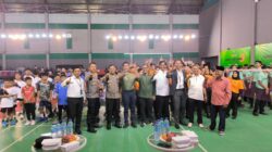 Kapolres Lombok Utara Hadiri Pembukaan Turnamen Badminton Wondr by BNI Sirkuit Nasional B NTB 2025
