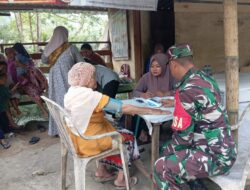 Babinsa dan Tenaga Kesehatan Bergandeng Tangan Wujudkan Posyandu Sehat di Pusuk Lestari