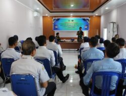 Anggota Dalwas Dishub Lotara Dibekali Materi Kesiapsiagaan Babinsa