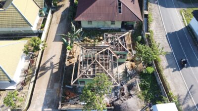 Dua Rumah Dinas Koramil 1606-07 Gunungsari Direvitalisasi Pemda Lobar