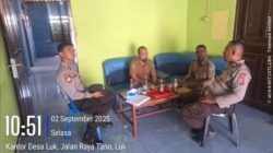 Polsek Rhee Laksanakan Patroli Cipta Kondisi, Pastikan Situasi Aman dan Nyaman di Tengah Masyarakat