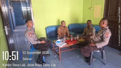 Polsek Rhee Laksanakan Patroli Cipta Kondisi, Pastikan Situasi Aman dan Nyaman di Tengah Masyarakat