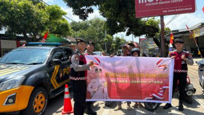 Sat Samapta Polres Lombok Utara Gelar Patroli Dialogis, Ajak Masyarakat Waspada Hoaks dan Paham Radikal