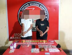 Unit Opsnal Sat Resnarkoba Polres Bima Kota Kembali Ungkap Pengedar Narkoba Jenis Ganja dan Sabu
