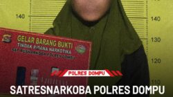 Tim Opsnal Satresnarkoba Polres Dompu berhasil mengamankan seorang perempuan berinisial NA (31), warga Dusun Tirtamengi, Desa Riwo, Kecamatan Woja, pada Senin dini hari (08/09/2025) sekitar pukul 00.05 WITA.