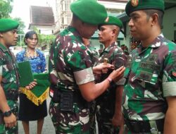 Upacara Kenaikan Pangkat Jadi Motivasi Prajurit TNI
