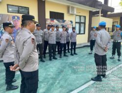 Si Propam Polres Lombok Utara Tekankan Larangan Hidup Hedon