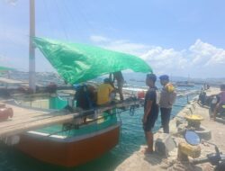 Sat Polairud Polres Bima Kota Gelar Patroli Dialogis, Beri Himbauan Keselamatan kepada Nelayan dan Pengunjung Wisata