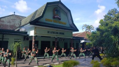 Jaga Kesiapsiagaan, Prajurit Kodim 1606 Asah PSM