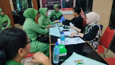 Pemeriksaan HPV DNA Persit Kodim 1606 Dorong hidup sehat