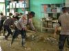 Bhakti Pendidikan Polri, Polres Langsa Bersihkan Sekolah Pascabanjir di Aceh Tamiang