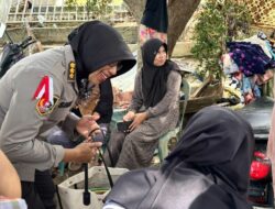 Tim Trauma Healing Polri Beri Dukungan Psikososial bagi Korban Banjir di Aceh Tamiang