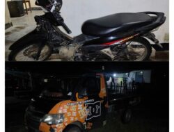 Polsek Sanggar Evakuasi Korban Laka Lantas Ganda di Desa Sandue