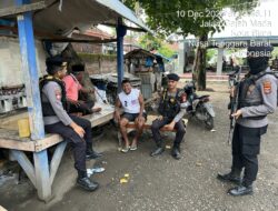 ‎Sat Samapta Polres Bima Kota Gelar Patroli Dialogis, Ajak Masyarakat Bersama Jaga Kamtibmas