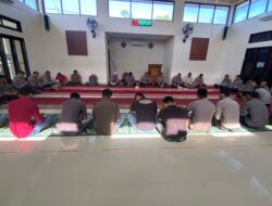 Polres Bima Kota Gelar Binrohtal Rutin untuk Tingkatkan Kebersamaan dan Profesionalisme