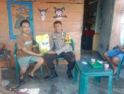 Jaga Stabilitas Harga, Polsek Lape Kembali Salurkan 400 Sak Beras SPHP Harga Murah untuk Warga