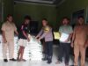 Bhabinkamtibmas Polsek Kempo Monitoring Penyaluran Bantuan Pangan di Desa Kempo, Pastikan Tepat Sasaran