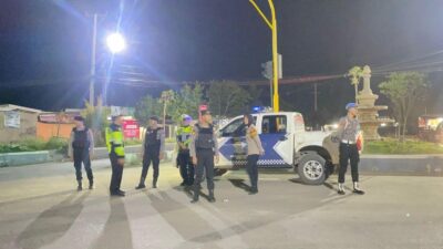 Pastikan Kondusifitas Wilayah Jelang Natal dan Tahun Baru Aman, Pamapta Polres Optimalkan Patroli KRYD Malam Hari