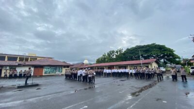 KABAG OPS POLRES DOMPU BERIKAN PENGARAHAN DAN PENGENDALIAN UNTUK CEGAH PELANGGARAN PNPP
