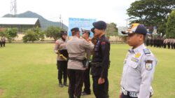 Kapolres Sumbawa Barat Pimpin Apel Gelar Pasukan Operasi Lilin Rinjani 2025