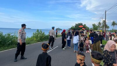 Polsek Sekotong Amankan Tradisi Nyongkolan di Lombok Barat