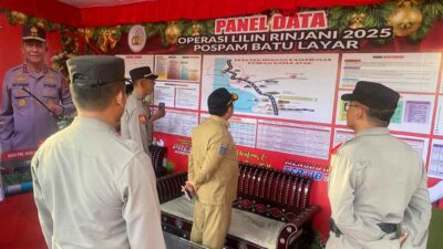 Bupati Lombok Barat Pantau Pospam Batulayar Jelang Nataru