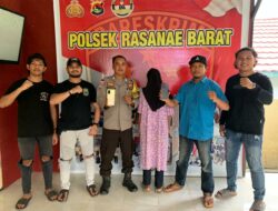 Tim Opsnal Polsek Rasbar Polres Bima kota,  Ungkap Pencurian Dua Unit HP di Kantor Wali Kota Bima