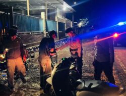 Jelang Tahun Baru 2026, Polsek Wawo Intensifkan Patroli Blue Light