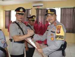 Kapolres Bima Kota Pimpin Sertijab Lima PJU, Tekankan Integritas dan Kesiapsiagaan Nataru