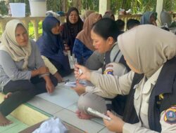 POLRI HADIR MELALUI DOKKES POLRES LANGKAT MELAKSANAKAN BAKTI KESEHATAN KEPADA KEPADA MASYARAKAT DESA HARAPAN MAKMUR