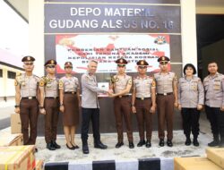 Peduli Bencana, Taruna Akpol Angkatan ke-59 Salurkan Bantuan ke Slog Polri