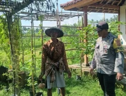 Polres Lombok Barat Sulap Lahan Tidur Jadi Pekarangan Bergizi