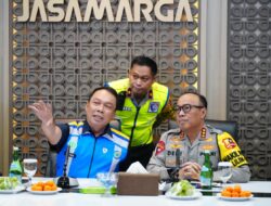 Wakapolri Pantau Arus Balik Nataru di Command Center Tol Jasa Marga Jatiasih