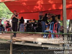 Polsek Langgudu Polres Bima Kota Amankan Dua Lokasi Wisata Saat Perayaan Tahun Baru 2026