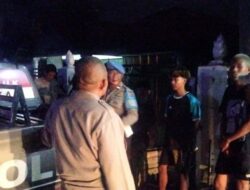 Personel Polres Bima Kota Bersama Polsek Asakota Laksanakan Patroli Cipta Kondisi Pasca Keributan Antar Pemuda