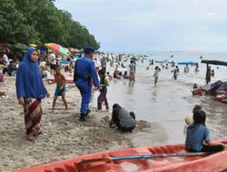 Polairud Polres Lombok Barat Amankan Wisata Senggigi