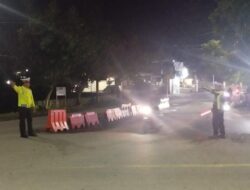 Antisipasi Kemacetan Arus Lalulintas dan Cegah Kejahatan Jalanan Satlantas Polres Bima Menggelar Rawan Malam