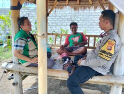 Bhabinkamtibmas Labuapi Dorong Warga Tanam Jagung di Lahan Tidur