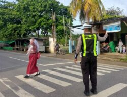 Rawan Pagi, Satlantas Polres Bima Pastikan Kelancaran Arus Lalulintas di Tengah Meminimalisir Aktivitas Masyarakat