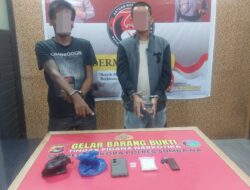 Gagalkan Peredaran 1 Ons Sabu, Sat Resnarkoba Polres Sumbawa Ringkus Dua Warga KSB di Pasar Pernang