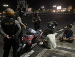 Polres Lombok Barat Intensifkan Patroli Blue Light di Bypass BIL II