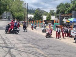 Jaga Keselamatan Pelajar, Jajaran Polres Sumbawa Barat Rutin Laksanakan Rawan Siang