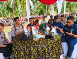 Doa Bersama dan Pematangan Lahan, Kapolda Aceh Komitmen Dorong Percepatan Huntap Korban Bencana