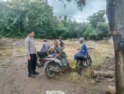 Pererat Silaturahmi, Bhabinkamtibmas Desa Lab Bontong Gencarkan Sambang Desa dan Sosialisasi Kamtibmas