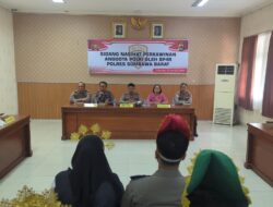 Polres Sumbawa Barat Gelar Sidang Nikah Dinas BP4R bagi Personel Polri