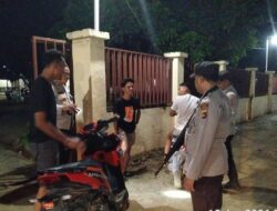 Razia dan Sweeping, Polsek Belo Amankan 7 Unit SPM dan Satu Orang Yang Membawa Senjata Tajam