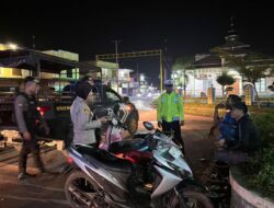 Gelar Patroli KRYD Malam Minggu, Pamapta Polres Bima Menyasar Titik Rawan dan Tekan Potensi Guankamtibmas