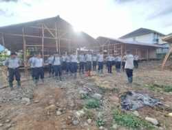 Polri Bangun 100 Unit Huntara untuk Warga Terdampak Bencana di Kapalo Koto, Padang