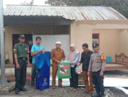 Sinergi TNI-Polri Kawal Bantuan untuk Korban Angin Kencang